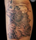 mirackle samuray japan tattoo