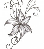 flower designs for tattoos big l