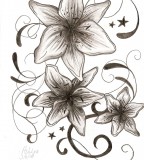 flower designs for tattoos lely