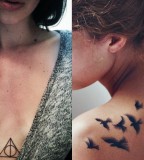 small tattoo designs birds and...