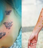 small tattoo designs on top