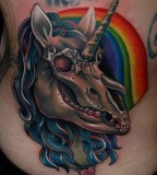 Crazy-unicorn-tattoo