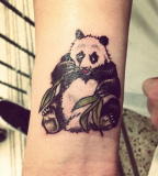 Cute-Panda-tattoo