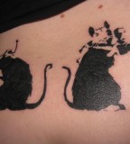 banksy graffiti tattoo banksy rats