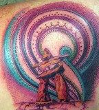 energy tattoo  aurora