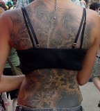 fractal tattoo full back