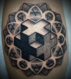 fractal tattoo geometric