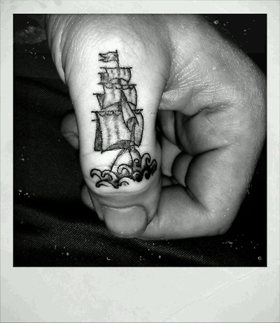 rockabilly tattoo ship