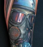 tattoo by Mike DeVries shovelhead