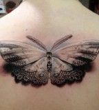 Amazing butterfly tattoo