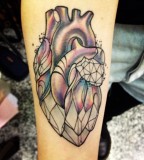 Crystal-heart-tattoo
