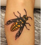 Fly tattoo