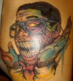 Zombie Jaleel White tattoo