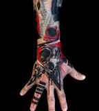 buena vista tattoo club arm and hand sleeve