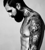 tattoos for men neck and arm work