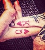 Kings and queens couples tattoo