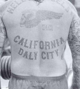 Back prison tattoos