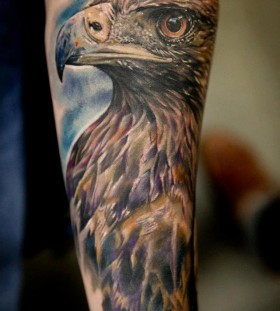 Eagle tattoo by Seunghyun JO aka Potter