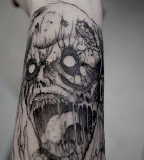 Skull-scary-tattoo