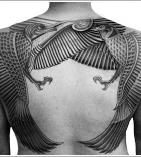 Gergeous Egypt style tattoo