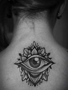 Simple eye tattoo