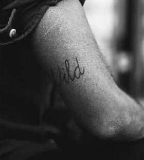 Simple wild tattoo