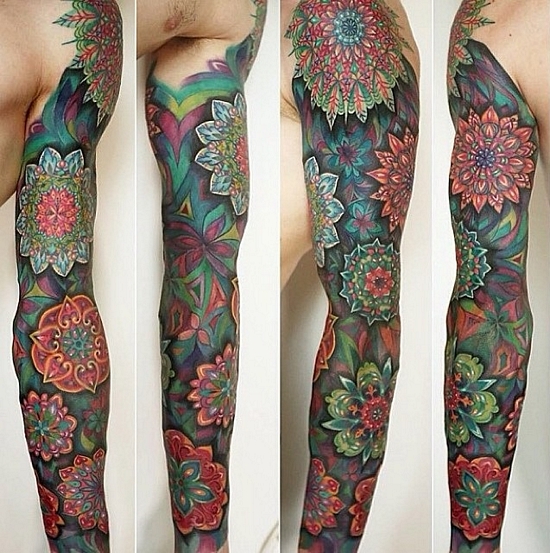 69 Spectacular Mandala Sleeve Tattoos - Page 4 of 7 - TattooMagz
