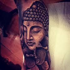 Cool buddha arm tattoo