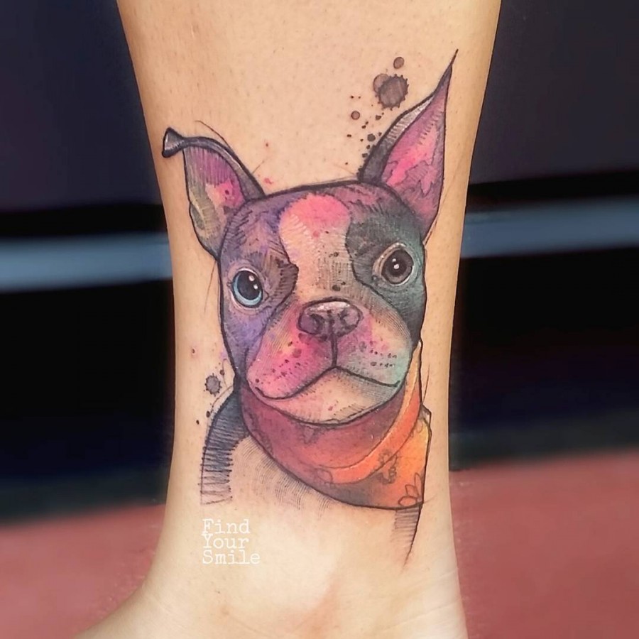 dog-portrait-watercolor-tattoo