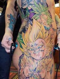 Dragon ball warriors tattoo