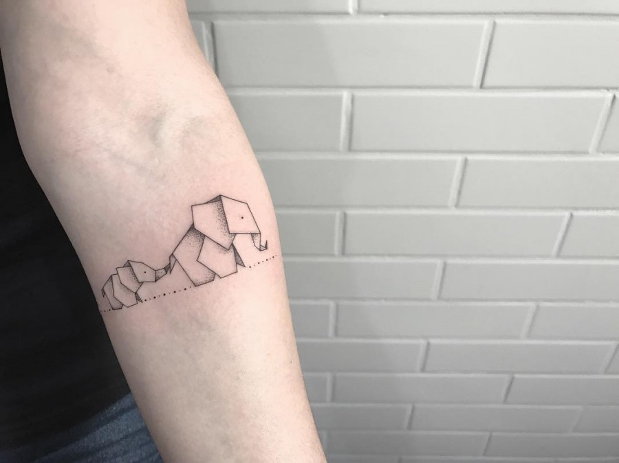 elephant tattoo by astattooistas.oficial