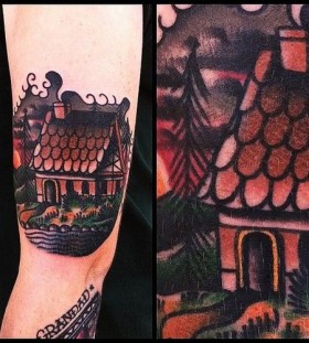 House tattoo by James McKenna