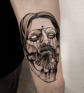 Incredible tattoo by Michele Zingales