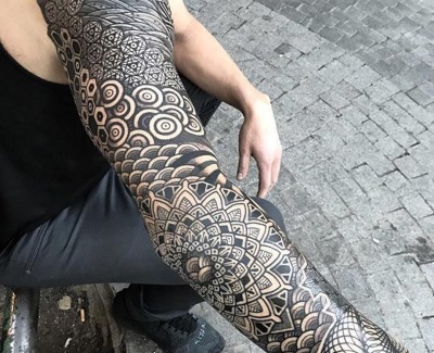69 Spectacular Mandala Sleeve Tattoos