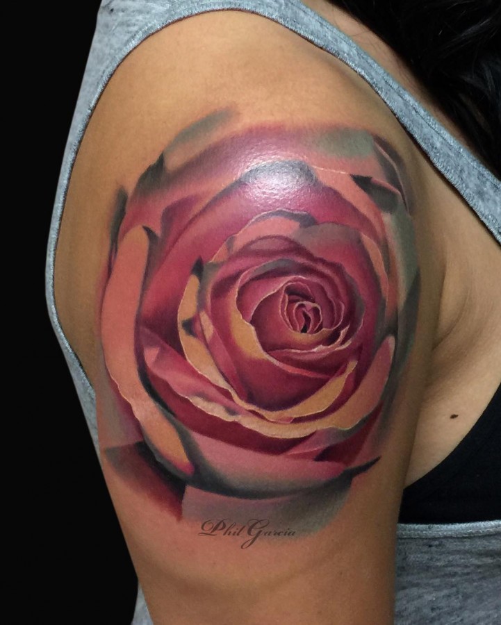 pink-rose-tattoo-by-phil-garcia
