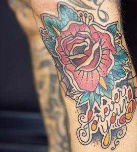 Pretty rose tattoo by Pepe Vicio
