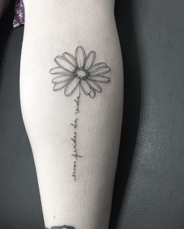The 81 Most Gorgeous Blackwork Flower Tattoos - Page 7 of 9 - TattooMagz