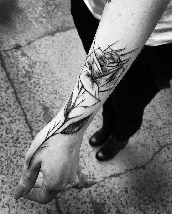 sketch-style-rose-tattoo-by-inez-janiak
