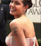 Angelina Jolie Meaningful Tattoos