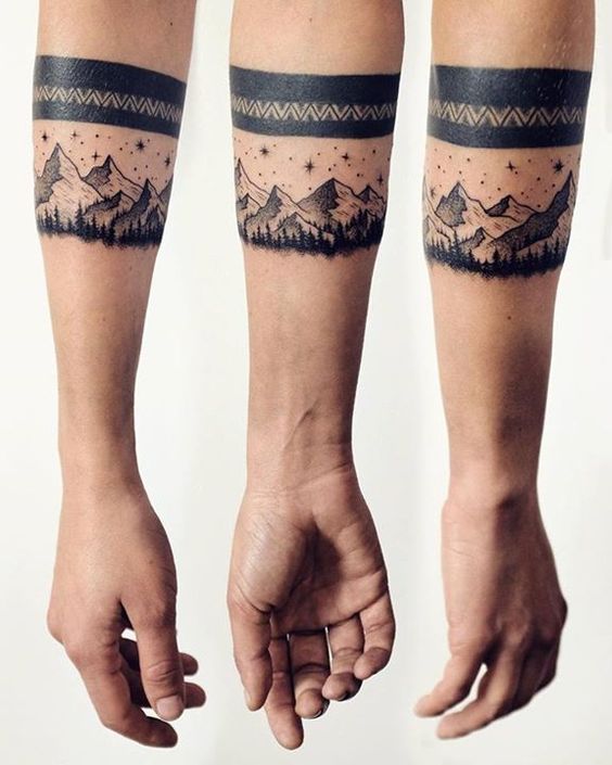 armband tattoos for men
