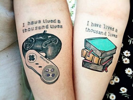 awesome couple tattoo