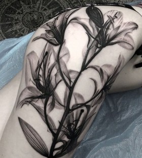 awsome flower tattoo