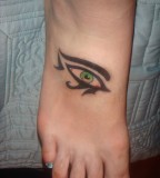 Eye Tattoo On Foot Almost Lover Tattoos