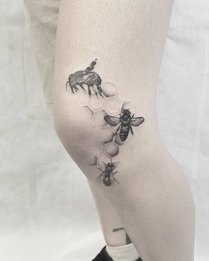 beehive-tattoo-by-kanextattoo