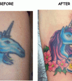 Burbrujita Cover Up Tattoos Before And After