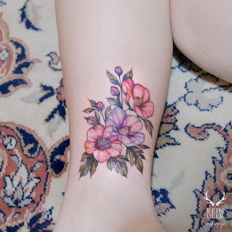 breathtaking-flower-tattoo