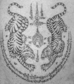 Thai Art Sketch Of Tattooing