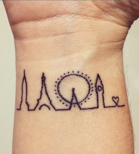 city tattoo for women