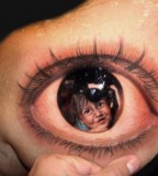 Cool 3D Eye Tattoo Design Ideas 