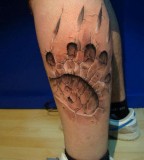 Awesome 3D Tattoo Art on Foot for Men
